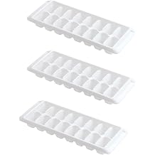 Rubbermaid Ice Cube Tray (3 Pack, White) by Rubbermaid