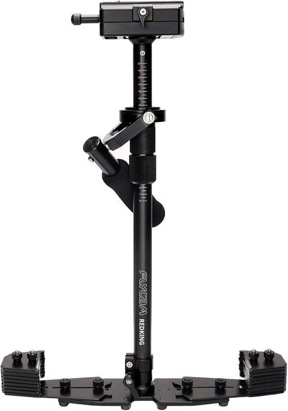 FLYCAM Redking Quick Balancing Video Camera Stabilizer with Dovetail Quick Release (FLCM-RK) | Professional CNC Aluminum Camera Stabilizer for DSLR BMCC Sony Nikon DV Camcorders up to 7kg/15.4lb + Bag