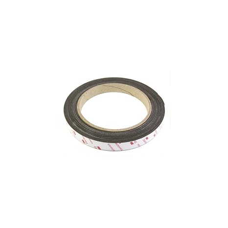 FIRST4MAGNETS NeoFlex 19mm Wide Flexible Neodymium Magnetic Strip - 3M Self Adhesive (1 Metre Length - 2 x 0.5M)