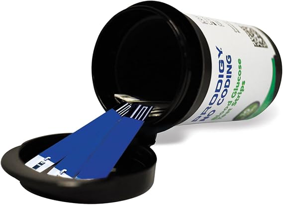 Prodigy 52800 No Coding Blood Glucose Test Strips