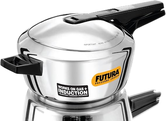 Futura Stainless Steel Pressure Cooker, 4.0 Litre