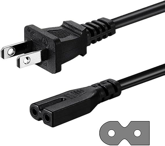 15FT AC Power Cord Compatible with Vizio Sound Bar System, Vizio E-M Series LED Smart TV