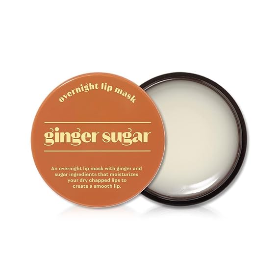 ETUDE Ginger Sugar Overnight Lip Mask, Hydrating Lip Treatment, 23g