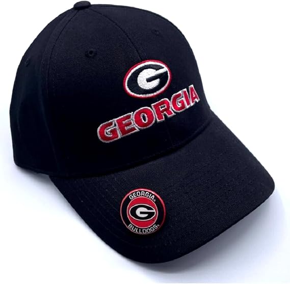 Officially Licensed University Georgia Classic Edition MVP Hat Adjustable Bulldogs Team Logo Cap