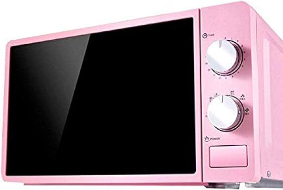 Microwave Oven 20 Litre, 800 Watt, Solo Microwave Oven With Function Defrost, 6 Power Setting, 0-30 Min Timer, One-touch Express Cook, Easy To Clean, Stylish Design,Pink 69Tranquillity