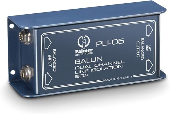 Palmer PAL-PLI05 Balun Line Isolation Box 2 Channel