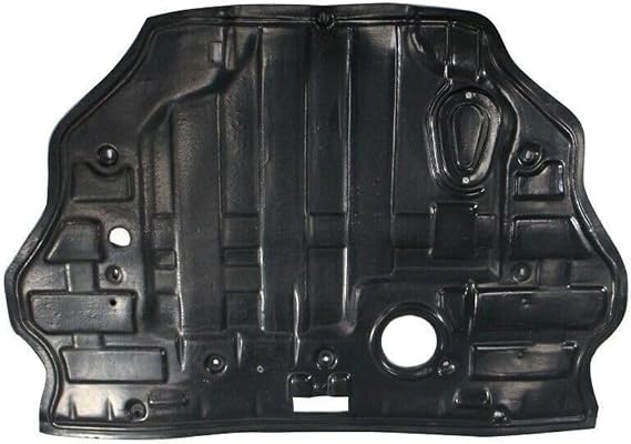 Front Rear Half Engine Under Cover Splash Shield for Hyundai for Sonata GL-2013 & GLS/Limited/SE 2011-2014 Plastic Unfinished 291303S100 EAO-45444 901-0744