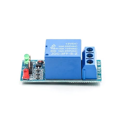 SANEC Single Channel 12V Relay Module Single Relay Card 1 Channel Arduino