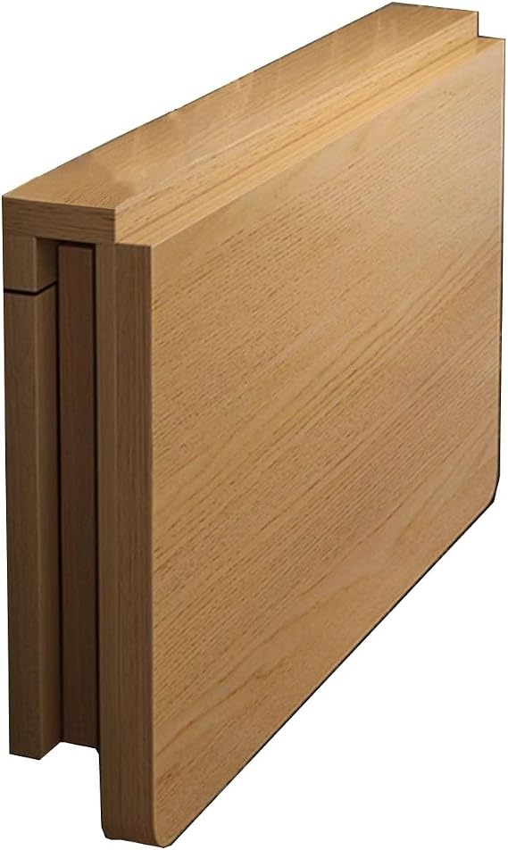 Wall floding table,Foldable Hanging Workbench,Solid Wood Fixed,Drop-Leaf Wall Desk,Collapsible Desk,Small Wooden Table,Solid Hardwood Small Spaces, Bar, Computer, Laptop(60 * 120cm/24 * 47in)