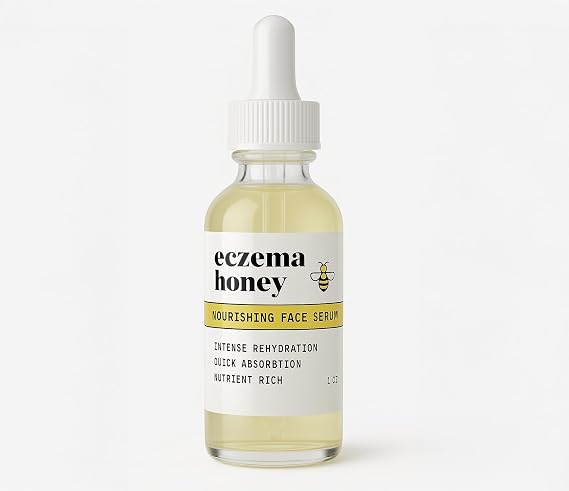 ECZEMA HONEY Nourishing Face Serum, Daily Hydrating Serum (1 Oz) | Face Oil for Eczema, Dry & Sensitive Skin