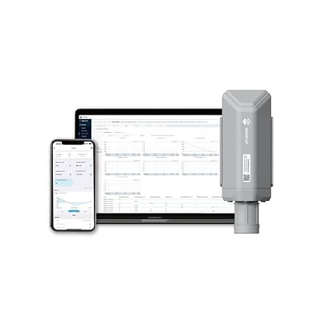 Seeed Studio SenseCAP S2101- LoRaWAN Air Temperature and Humidity Sensor, Wireless Long Distance Sensor with Bluetooth Configuration, Outdoor Temperature and Humidity Monitor with IP66 Enclosure.