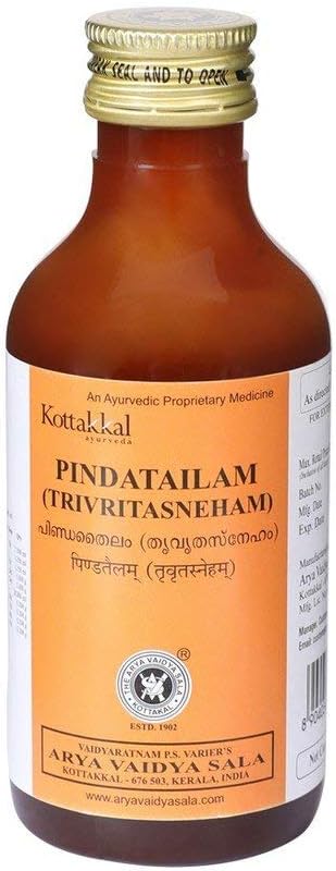Arya Vaidya Sala Kottakkal Ayurvedic Pinda Tailam - 200 ml