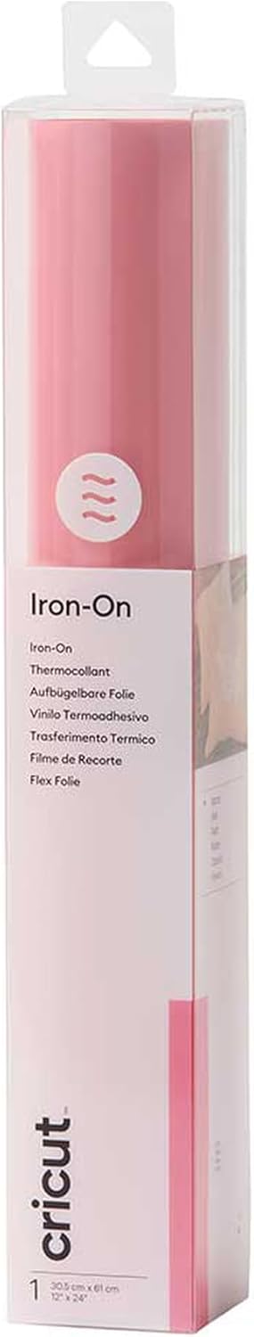 Cricut 2007705 Everyday Iron On, Pink, 30x60cm
