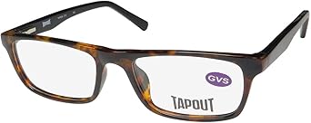 TAPOUT Tap838 Eyeglass Frame/Glasses Rectangular Shape Lenses Eyewear For Men Durable & Elegant