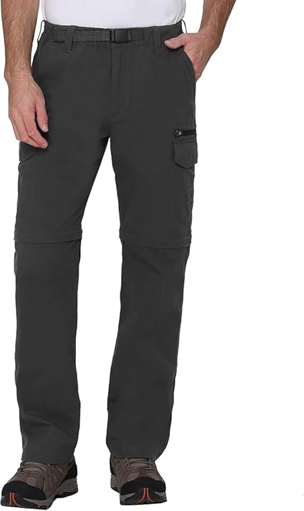 BC Clothing Hiking Convertible Outdoor Cargo Pants for Men