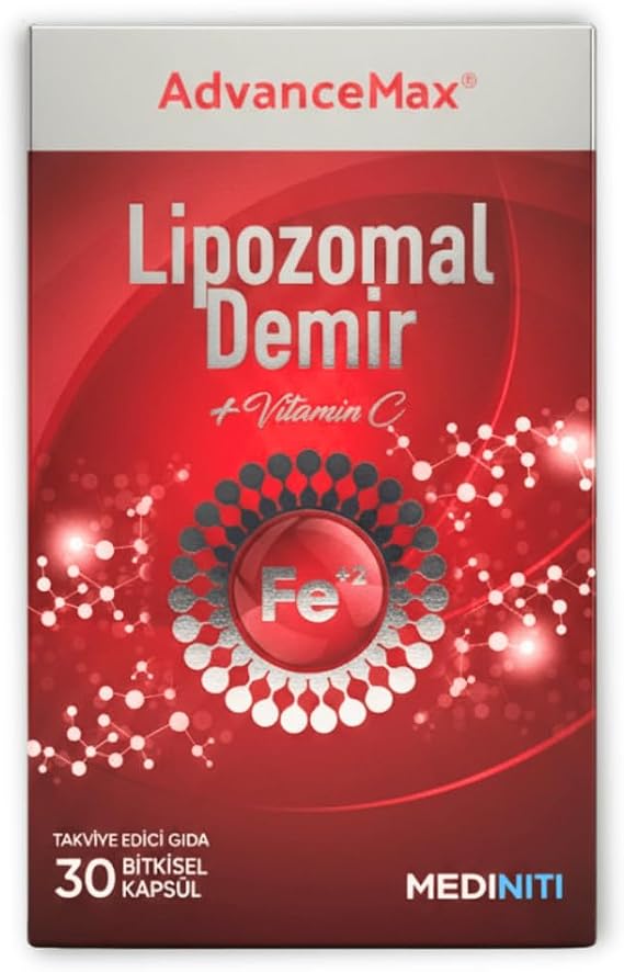 Advancemax Lipozomal Demir 30 Kapsül