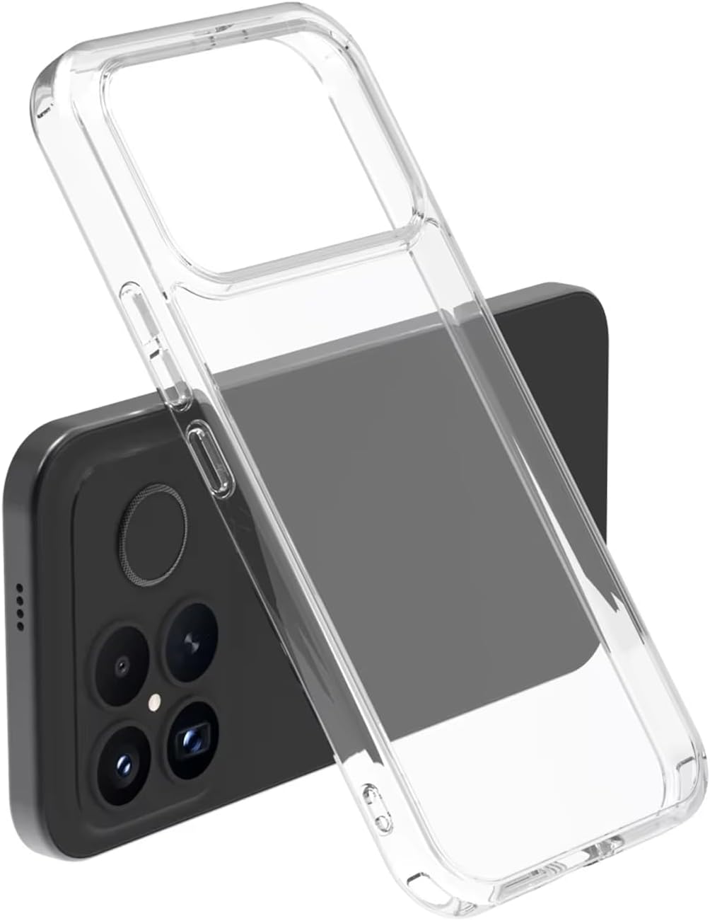 Microcase Xiaomi Poco F8 Ultra ile Uyumlu Slim Serisi Soft TPU Silikon Kılıf - Şeffaf AL3324