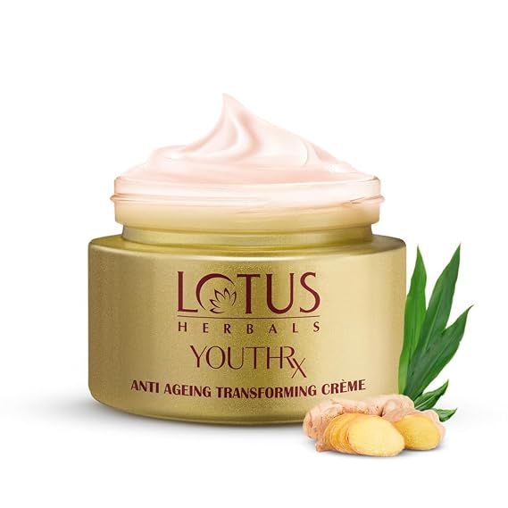 Lotus Herbals YouthRx Anti-Ageing Transforming Gel Creme SPF 20 PA+++ Preservative Free 50 g (PACK OF 1)