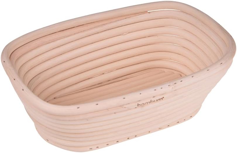 Bambum Puder - Ekmek Mayalama Sepeti Dikdörtgen 20 cm