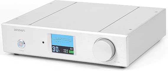HDAM PAP-HD1-XLR Balanced Double Amplifier with Infrared Remote Control, True Balance Design, XLR/RCA Input/Output, IPS Display, Uses HDAM Circuit