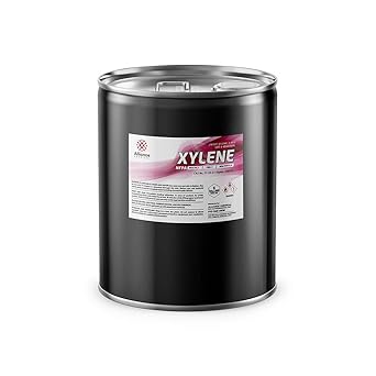 Xylene (Xylol/Dimethylbenzene) Technical Grade 5 Gallon Can Paint Remover and Lacquer Thinner Made in America Alliance Chemical