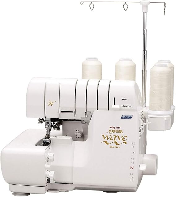 JUKI BL-69WJ 2 Needles 4 Thread Wave Lock Sewing Machine Baby-Lock Sewing Machine