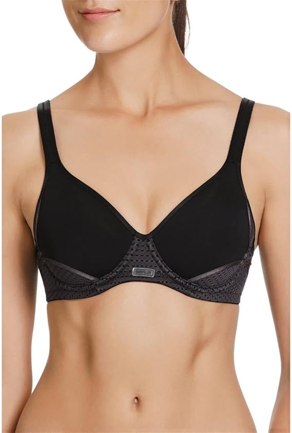 Berlei Women's Sf2 Medium Impact Contour, Black, 32DD