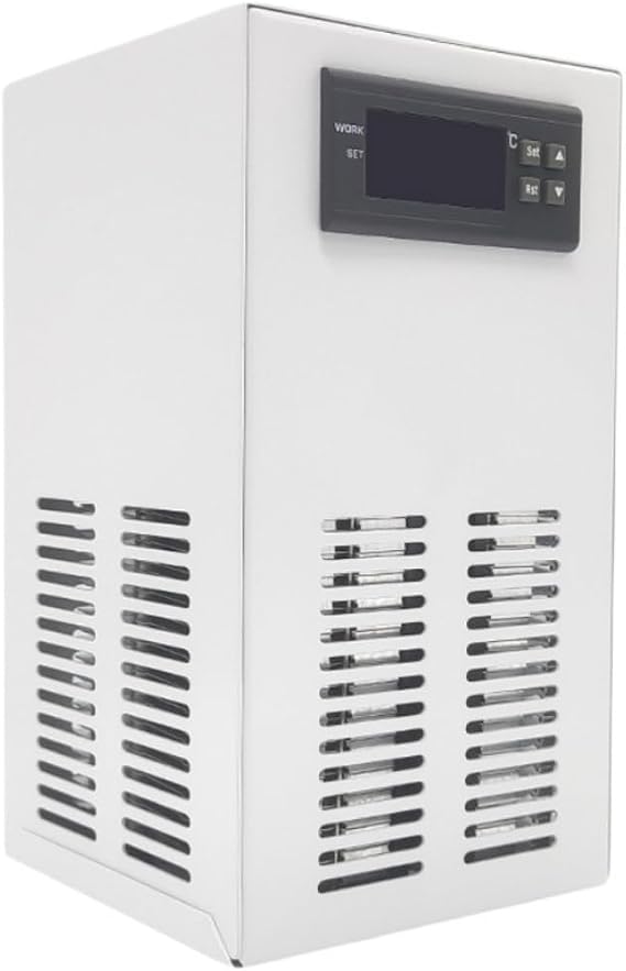 Aquarium Cooler Heater System Aquarium Water Chiller Cooler Warmer, Constant Temperature 20L/35L Aquarium Cooler Heater System, Water Chiller Compact Design Quiet Home Aquarium Cooling Freezer