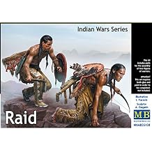 PLASTIC MODEL BUILDING KIT INDIAN WARS SERIES RAID 1/35 MASTER BOX 35138 + Gift