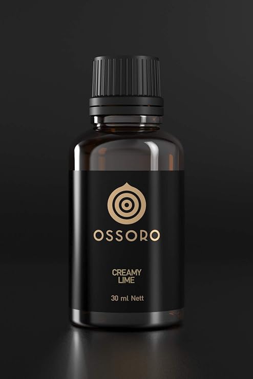 Ossoro Creamy Lime Flavoring Essence - Natural Lime Extract for Baking, Desserts, Cocktails & Beverages - Rich, Smooth Flavor for Cakes, Cookies, Ice Cream, and More, 1 oz