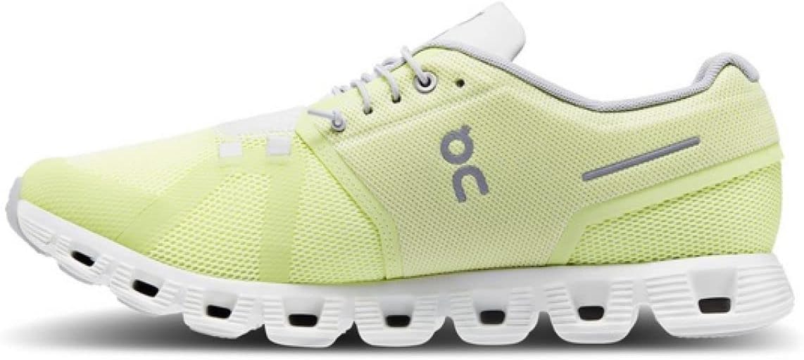 On Men's Cloud 5 Sneakers, Hay/Frost, 13 Medium US
