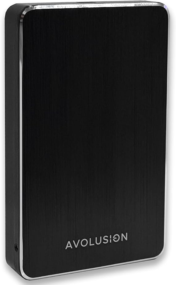 Avolusion M2 1TB USB 3.0 Portable External Gaming Hard Drive (for PS4 / PS5 Game Console or Windows Laptop/PC)