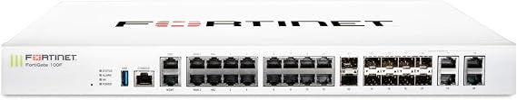 FortiGate-100F Firewall Appliance Plus 1 Year FortiCare Premium and FortiGuard Unified Threat Protection (UTP) (FG-100F-BDL-950-12)