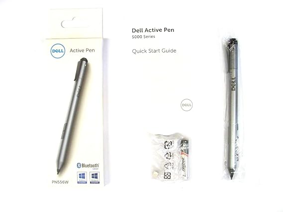Dell Active Pen Stylus PN556W, Dell P/N FK40H, 4VPNC, 750-AALT, Inspiron (7568) (FHD Only) Latitude 11 (5175) Latitude 11 (5179) Latitude 7275 Venue 10 Pro (5056) Venue 8 Pro (5855) XPS 12 (9250) XPS 9365