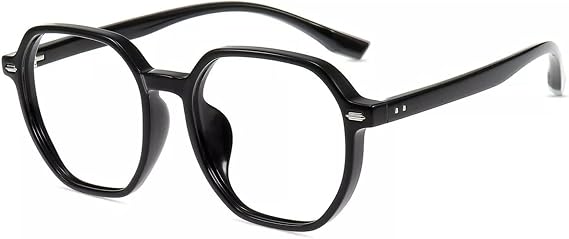 Firmoo Blue Light Blocking Glasses TR90 Frame, 14g Ultra-Lightweight Medium Square Shape
