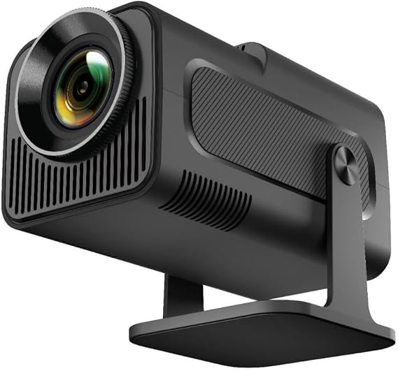 HY320 mini Android 11 Projector 4K Native 1080P Dual Wifi6 10000 Lumens BT5.0 Cinema Outdoor Portable 180° Rotable Projector