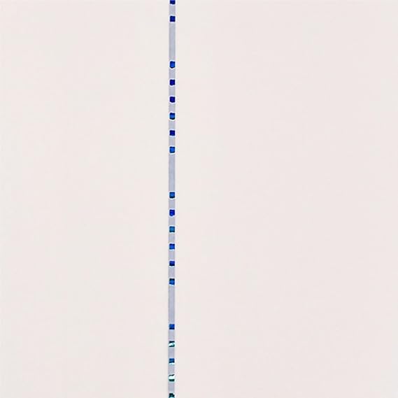 Compatible for Official Printing 90GSM Cotton Security Paper with Embedded Interrupted Green-Blue Thread for Documents, Certificates & Diplomas(White-100Sheets)