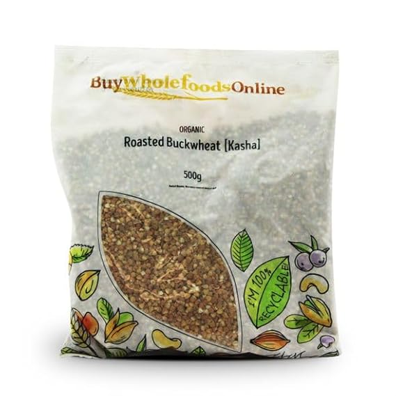 Buy Whole Foods Organic Buckwheat Roasted [Kasha] (500g)