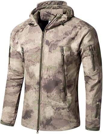 Tactical Coat Combat Camouflage Outdoor Hoody Softshell Jacket