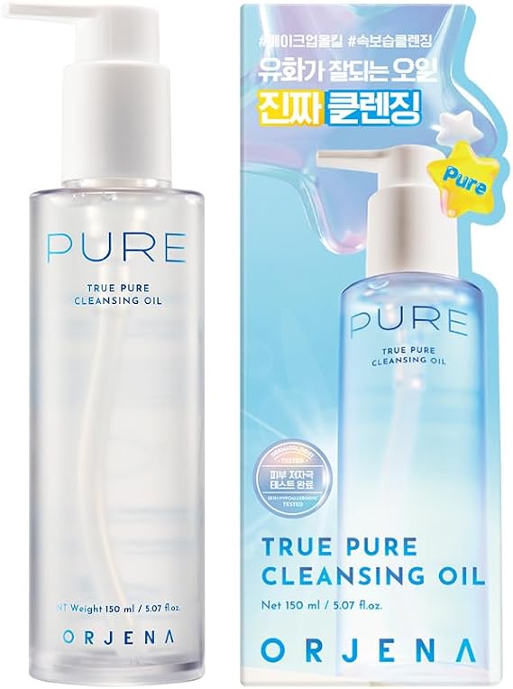 ORJENA True Pure Cleansing Oil Saf&Temiz Vegan Nemlendirici Kuruluk Karşıtı Yağ Bazlı Yüz Temizleyici 150Ml