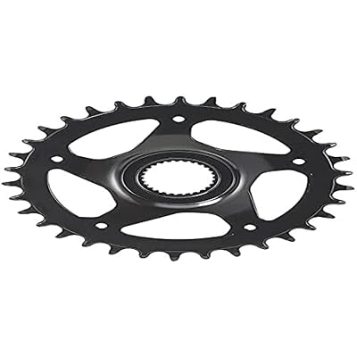 M-Wave Unisex Adult PD-DM-Gen4 e-Bike Chainring for Bosch GEN 4, for 12 x 332 & 11128 Chains, chainline 50 mm, Narrow Wide, Steel, Black, 15 x 15 x 1 cm