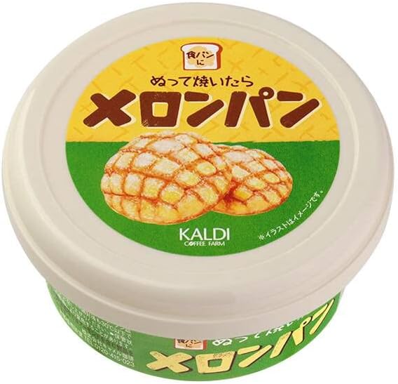 Kaldi Spread and Bake Melon Bread 110g Toast