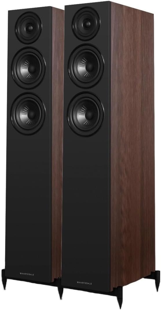 Wharfedale Diamond 12.3i Floorstanding Speakers (Pair) (Walnut)