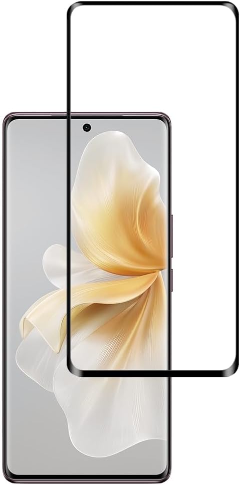 [2 Packs] Screen Protector for vivo iQOO Z9s Pro,Full Coverage Tempered Glass HD Clear Screen Guard for vivo iQOO Z9s Pro