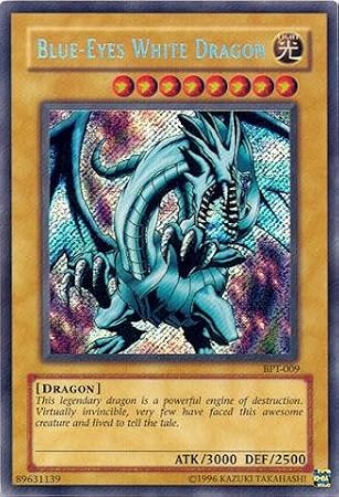Yu-Gi-Oh! - Blue-Eyes White Dragon B (BPT-009) - 20022003 Collectors Tins - Limited Edition - Secret Rare