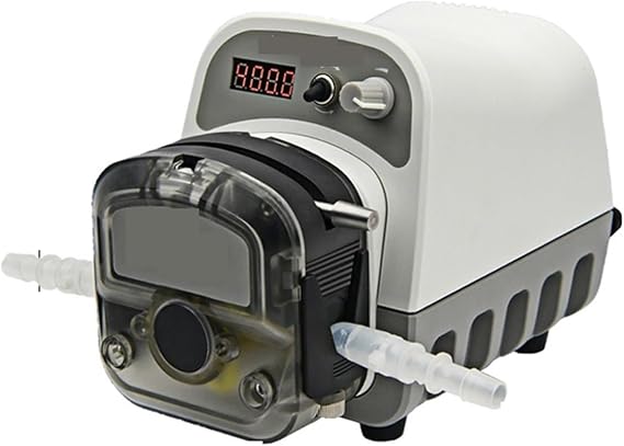 Liquid Filling Machine, DIP1500 Intelligent Lab Peristaltic Pump 24V Stepper Motor Dosing Pump With External Power For Liquid Transfer Laboratory,High Temperature Resistance