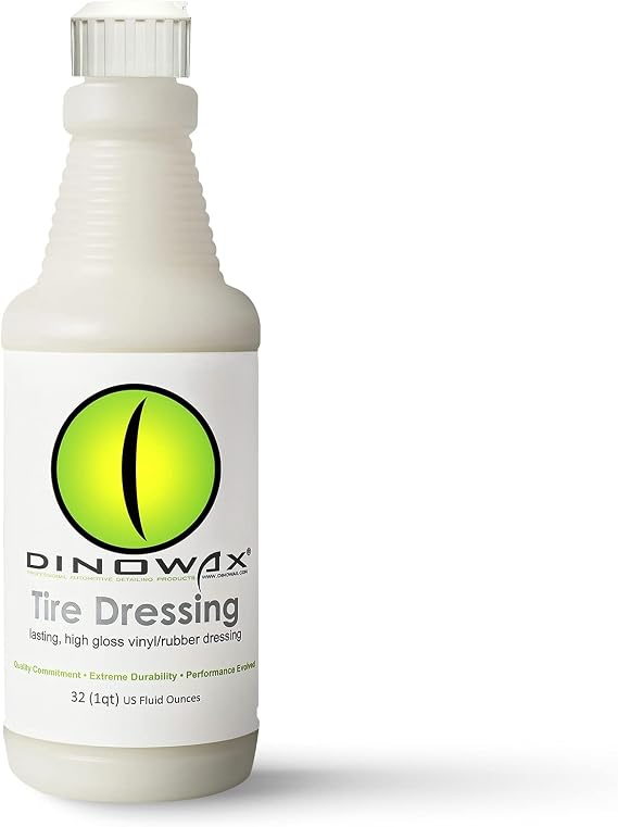 Tire Dressing, Tire Shine, Tire, Vinyl, and Rubber Dressing, Tire and Wheel Care Products, 32 Oz