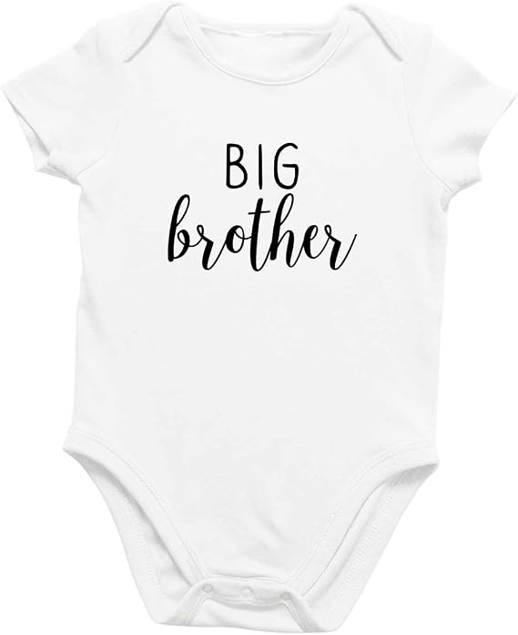 Printique Organic Cotton Baby Onesie - Infant Bodysuit, Soft Breathable Newborn Outfit, Unisex Baby Clothes, Snap Closure