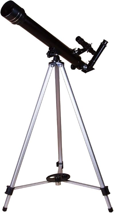 Levenhuk Skyline Base 50T Refractor Telescope Initiation Observe Earth Objects, Moon and Planets in the Solar System