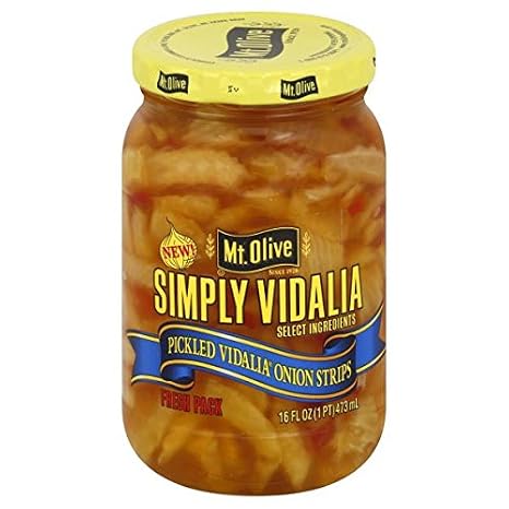 Mt. Olive Simply Vidalia Pickled Onion Strips 16 oz